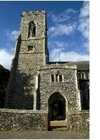 Elm Farm Country House : The parish church of Horsham St Faith